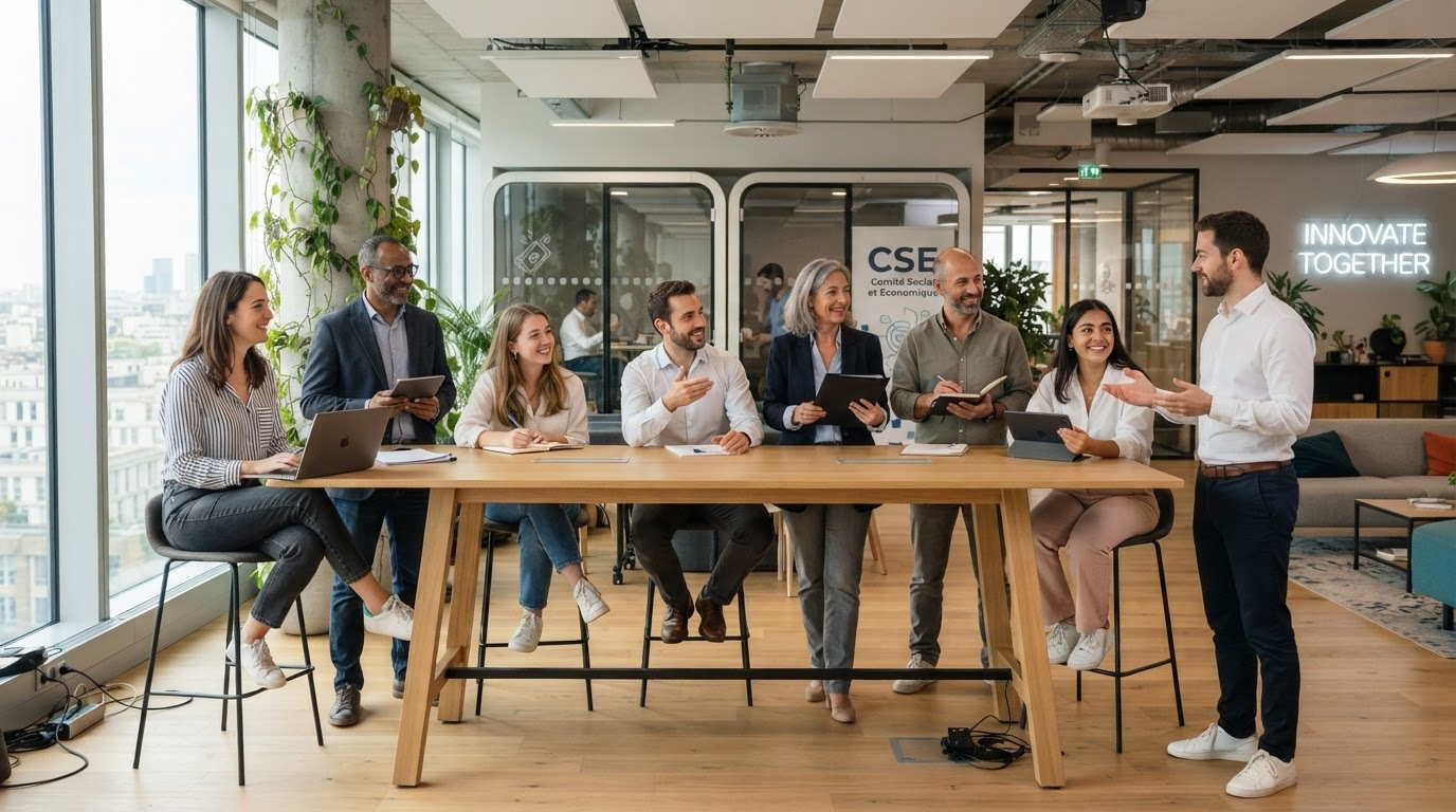 Membres du CSE — titulaires, suppléants et élus chargés de missions particulières