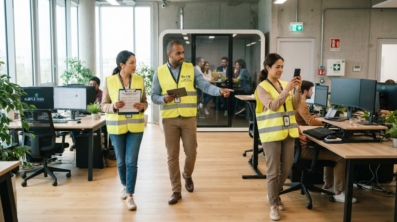 Inspection du CSE, du constat de terrain au plan d’action préventif